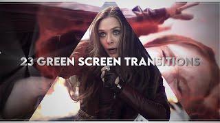 23 GREEN SCREEN TRANSITIONS FOR EDITS