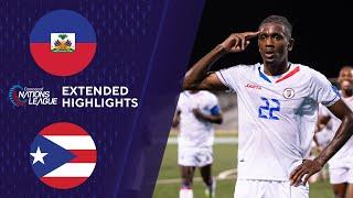 Haiti vs. Puerto Rico: Extended Highlights | CONCACAF Nations League | CBS Sports Golazo