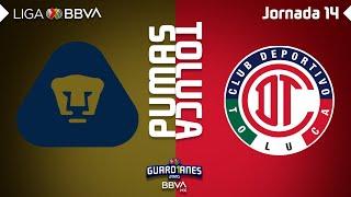 Resumen | Pumas vs Toluca | Liga BBVA MX - Guardianes 2020 - Jornada 14