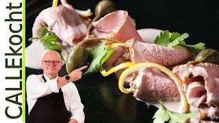 Vitello Tonnato & Sauce selber machen. Die perfekte Vorspeise. Rezept