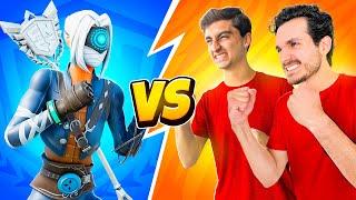 2 YOUTUBERS vs 1 PRO en Fortnite!