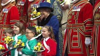 Queen Elizabeth Attends Church Solo as Prince Phillip Battles Health Issues