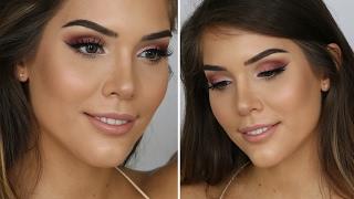 SOFT ROMANTIC PINK VALENTINES DAY MAKEUP TUTORIAL | Katerina Williams