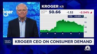 Kroger CEO on consumer strength, and Albertsons merger