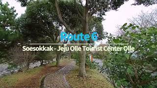 Jeju Olle Trail Route 6: Soesokkak - Jeju Olle Tourist Center Olle