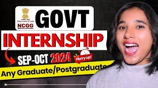 NCGG Internship 2024 | NCGG Internship how to apply 2024