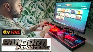 PANDORA E-SPORTS BOX 2024 by On Fire - The Best Console Arcade Gaming 10000 Games