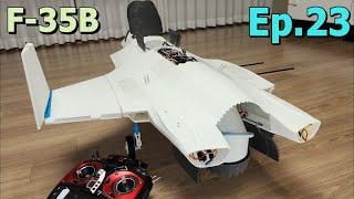 신형 노즐은 강한 추력에 버틸까?  RC F-35B 23화  / F35 VTOL RCplane Homemade Ep.23