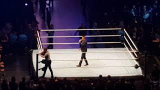 WWE Live Oberhausen Greg Hamilton One Fall Pause + Crow Chants 10.05.2018