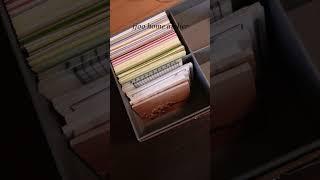 ASMR 다이소 꿀템, 2단 박스로 다꾸템 정리하기 The sound of organizingx#vintageitem#shorts