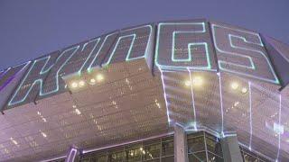 Kings fans crowd Golden 1 Center for season opener