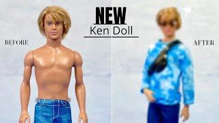 OLD Ken Doll Makeover Transformation! New Haircut - New body! Barbie Doll Transformation!