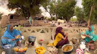 Ancient Village Life Pakistan | Village Women Daily Cooking Routine | Village Traditional Food