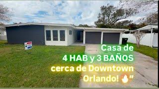 Se vende casa 4 habitaciones 3 baños en Orlando Florida 32839