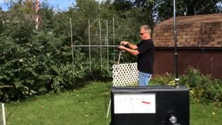 Ham Radio Beam Antenna Field Strength Demonstration