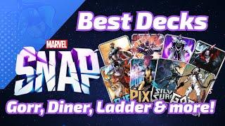 BEST DECKS for Gorr, Deadpool's Diner, Infinite Conquest, Ladder & more in Marvel SNAP