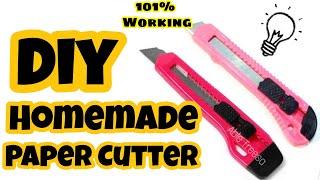 Homemade Paper Cutter | How to make Paper Cutter at Home | Able's Craft World