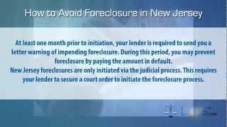 How to Stop Foreclosure in New Jersey