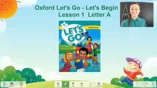 Able Education Oxford Let's Go Let's Begin Lesson 01 Letter Aa