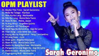 SARAH GERONIMO️BAGONG OPM HUGOT WISH 107.5 PLAYLIST 2023BEAUTIFUL OPM LOVE SONGS