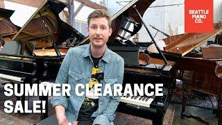 Seattle Piano Co 2024 Summer Clearance Sale