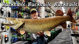 Musky Fishing Bucktails