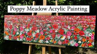 Have you heard of the ‘Unexpected Red Theory’? Poppy meadow painting puts that theory to test.