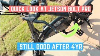 Checking out the Jetson Bolt Pro 36v 15.5mph electric bike