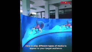 4 Benefits of A Curved LED Display