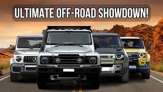 2025 Toyota Land Cruiser vs Defender vs G-Class vs Ineos Grenadier | Ultimate Off-Road Showdown!