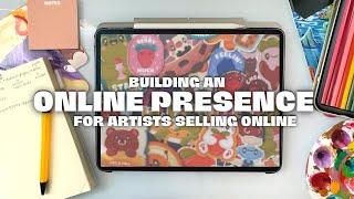 How To Build An Online Presence for Artists Selling Online