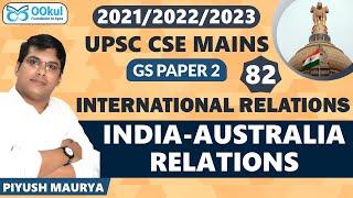 India-Australia Relations | International Relations | GS 2 | UPSC Mains