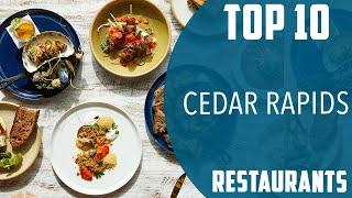 Top 10 Best Tourist Places to Visit in Cedar Rapids, Iowa | USA - English