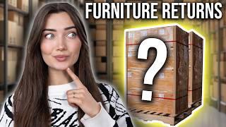 I BOUGHT A PALLET OF FURNITURE RETURNS FOR CHEAP!