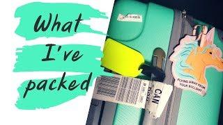 What was in my heavy luggage? | What I've packed | South African YouTuber