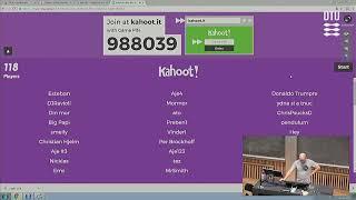 Lec 1 | Statistics - Kahoot Start (Part 2/9)