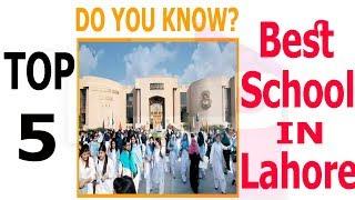 Top 5 Best Schools in Lahore