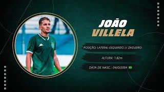 João Vitor Carvalho Villela | Zagueiro // Lateral-esquerdo