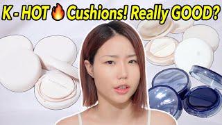 Are they really good? HONEST REVIEW | Toocoolforschool, peripera, fwee cushion comparison