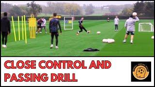 Mikel ARTETA - Unique Close Control and Passing Drill - U8 U9 U10 U11 football/soccer drills