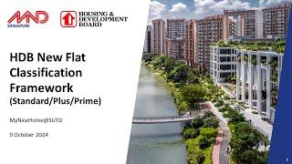 HDB Flat Classification Framework: Standard, Plus, Prime