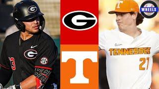 Georgia vs #5 Tennessee Highlights | 2024 College Baseball Highlights