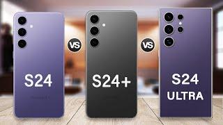 Samsung Galaxy S24 Vs S24 Plus Vs S24 Ultra Specs Review