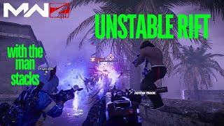 MWZ ZOMBIES GAMEPLAY UNSTABLE RIFT WITH THE MAN STACKS