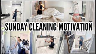 *NEW* SUNDAY CLEANING MOTIVATION || SUNDAY RESET ROUTINE || SPEED CLEAN WITH ME