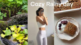 Cozy Rainy Day ️ : Relaxing and Healthy Weekend at Home | 비오는 주말 건강하고 알차게 보내는법 ‍️