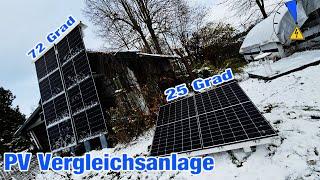 Damit beweise ich es euch! - PV Fassade schlägt Dachanlage 72 vs. 25 Grad