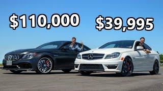 2020 Mercedes-AMG C63 S vs 2013 Mercedes C63 AMG // Cheap Meets Steep