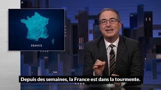 La réforme des retraites vue des États-Unis !  VOSTFR ( Talk show: Last Week Tonight - John Oliver)