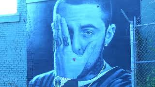 Mac Miller Mural in Greensboro, North Carolina